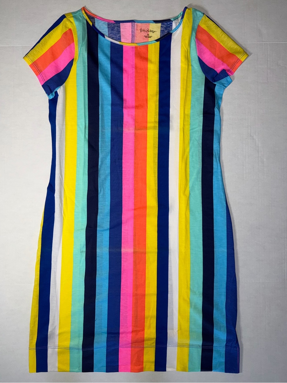 Lilly Pulitzer Multi-Color Vertical Stripe Mini Dress